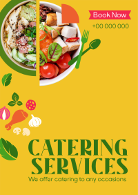 Food Bowls Catering Poster Image Preview
