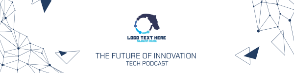 Digital Technology Event Podcast LinkedIn Banner Design Image Preview