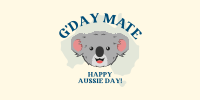 Happy Aussie Koala Twitter post Image Preview