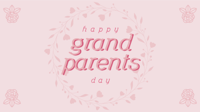 Grandparents Day Greetings Facebook event cover Image Preview