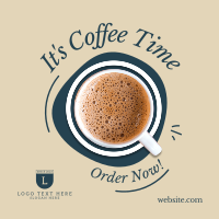 It's Coffee Time Linkedin Post Image Preview