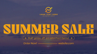 Sunny Summer Sale Facebook event cover Image Preview