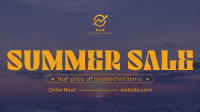 Sunny Summer Sale Facebook event cover Image Preview