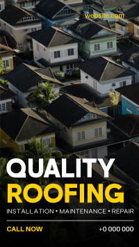 Quality Roofing Services YouTube short Image Preview