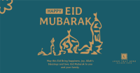 Liquid Eid Mubarak Facebook ad Image Preview