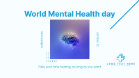 Mental Health Day Facebook event cover Image Preview