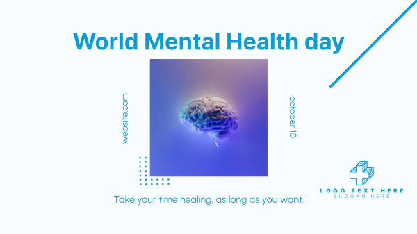 Mental Health Day Facebook Event Cover Design Image Preview