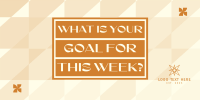 Monday Goal Engagement Twitter post Image Preview