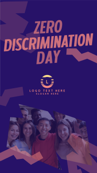 Playful Zero Discrimination Day Instagram Reel Design