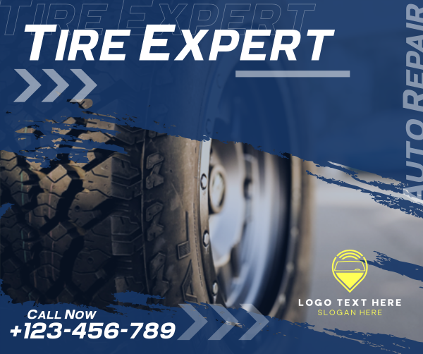 Tire Expert Facebook Post Design Image Preview