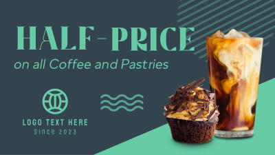 Half Price Coffee Facebook event cover Image Preview