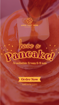 Have a Pancake TikTok Video Design