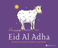 Eid Al Adha Lamb Facebook post Image Preview