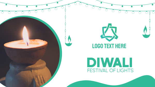 Diwali Event Facebook Event Cover Design