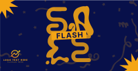 Flash Sale Alert Facebook ad Image Preview