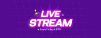 Live Stream Facebook cover | BrandCrowd Facebook cover Maker