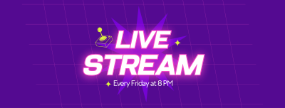 Live Stream  Facebook cover Image Preview