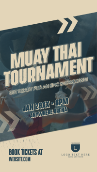 Muay Thai Tournament Instagram Reel Preview