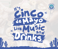 Cinco De Mayo Party Facebook post Image Preview