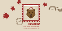 Bear Canada Twitter Post Design