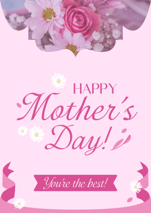 Mother's Day Lovely Bouquet Poster Image Preview