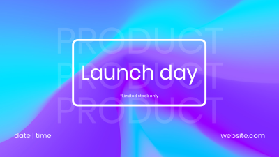 Limited Launch Day Facebook event cover Image Preview