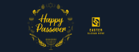 Passover Wreath Facebook Cover Image Preview