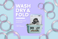 Wash Dry Fold Pinterest Cover Design