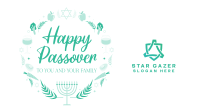 Passover Wreath Facebook Event Cover Image Preview