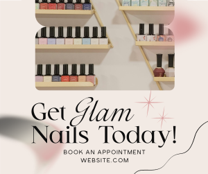 Salon Glam Nails Facebook post Image Preview