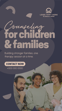 Counseling for Children & Families YouTube short Image Preview