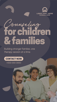 Counseling for Children & Families YouTube Short Preview