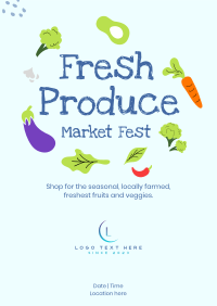 Fresh Market Fest Flyer Design