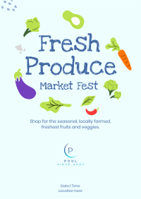 Fresh Market Fest Flyer Image Preview