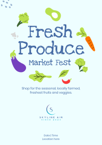 Fresh Market Fest Flyer Image Preview