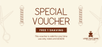 Barber Special Gift Certificate Image Preview