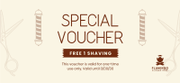 Barber Special Gift Certificate Image Preview