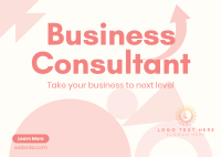 General Business Consultant Postcard Image Preview