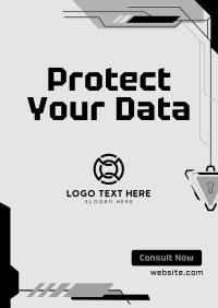 Protect Your Data Poster Design