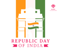 Republic Day of India Facebook Post Design