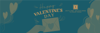 Valentines Day Greeting Twitter Header Image Preview