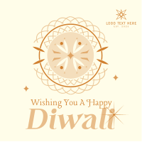 Diwali Wish Instagram Post Design