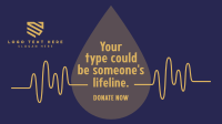 World Blood Donor Day Facebook event cover Image Preview