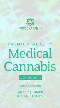 Medical Cannabis Instagram Reel Design