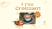 Croissant Coffee Promo Video Image Preview