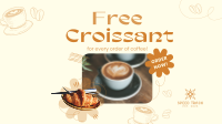 Croissant Coffee Promo Video Image Preview