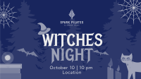 Witches Night Facebook Event Cover Design
