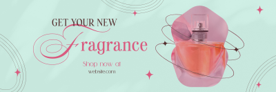 Elegant New Perfume Twitter header (cover) Image Preview