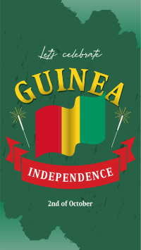 Guinea Independence Day Celebrate Facebook Story Image Preview