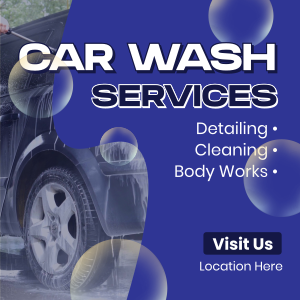 Carwash Auto Detailing Linkedin Post Image Preview